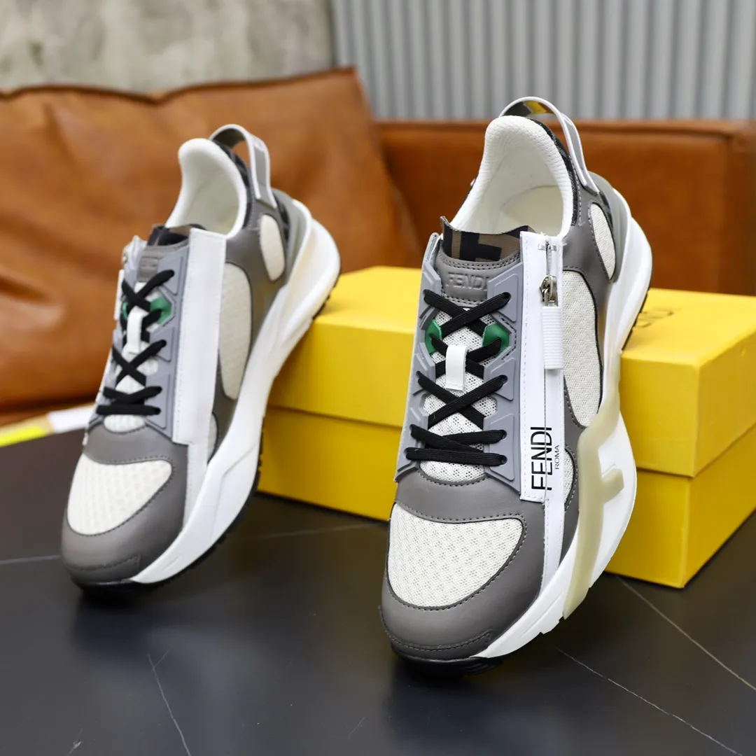 Men's men's shoes 290🔥Brand: FENDI Size: 38-44 (45, 46 customized) Grade: Original quality High version Material: Imported cowhide ➕ High-quality and comfortable lining Original lightweight non-slip outsole Style category: Travel Fashion casual shoes Versatile trend